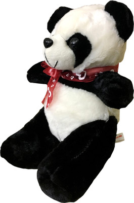 

ClueSteps Soft Toy Sitting Panda 10 inch - 25 cm(Multicolor)