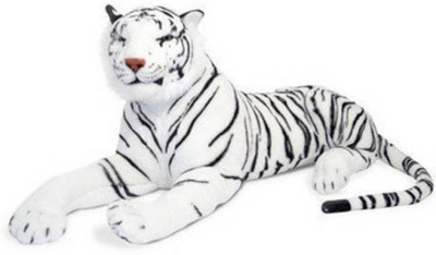 

Samayra Toys White Tiger Stuff Animal - 32 cm(White)