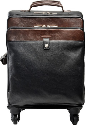 

Hidesign SUNDOWN 01-MELBOURNE KHYBER-BLACK BROWN Cabin Luggage -  inch(Black