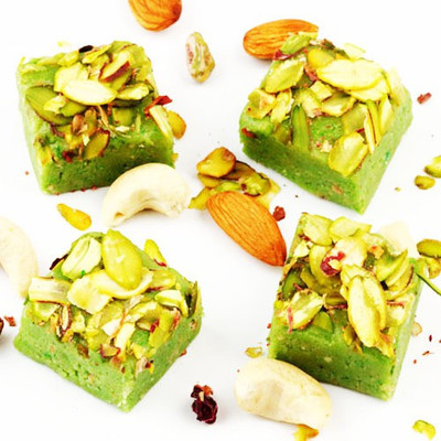 

Ghasitaram Gifts Pistachio Sugarfree Squares(200 g, Box)