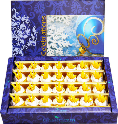 

Ghasitaram Gifts Almond Sugarfree Heads(800 g, Box)