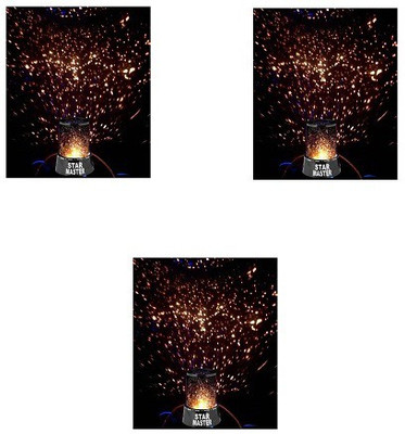 

VU4 Romantic Sky Star Master Projector Light Table Lamp(12 cm, Black)