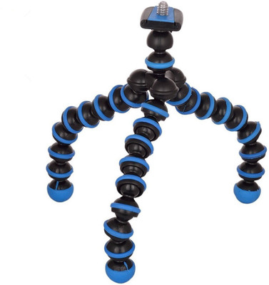 

NIGUN Gorilla Tripod Stand or Mobile Phones and Camera's( No DSLR ) ( 6 Inch Gorilla Tripod) (Blue) Tripod(Blue, Supports Up to 1200 g)
