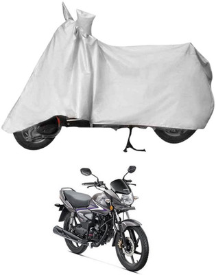 Mobik Two Wheeler Cover for Honda(CB Shine, Silver)