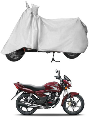 Mobik Two Wheeler Cover for Honda(CB Shine, Silver)