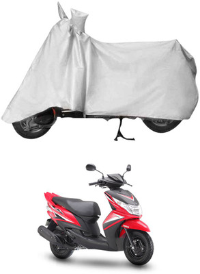 Mobik Two Wheeler Cover for Yamaha(Ray Z, Silver)