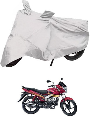 Mobik Two Wheeler Cover for Mahindra(Centuro, Silver)