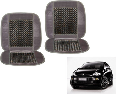 MOCKHE Cushion, Wooden Bead Seating Pad For  Fiat Punto Evo(Car Seats Grey)