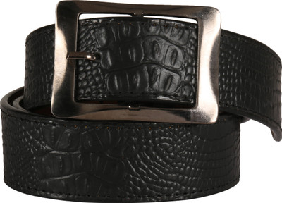 

Jack Klein Men Black Artificial Leather Belt