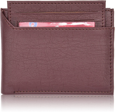

Bizarre Kraftz Men Brown Artificial Leather Wallet(7 Card Slots)