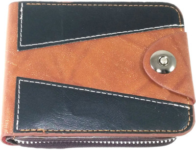 

bilAnca Men Brown Artificial Leather Wallet(10 Card Slots)