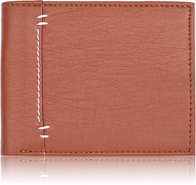 

Bizarre Kraftz Men Tan Artificial Leather Wallet(3 Card Slots)