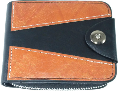 

bilAnca Men Black Artificial Leather Wallet(11 Card Slots)
