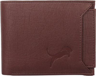 

wild edge Men Brown Artificial Leather Wallet(3 Card Slots)