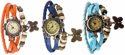 

OpenDeal Stylish Leather Butterfly New Fashion BD0116 Watch - For Women