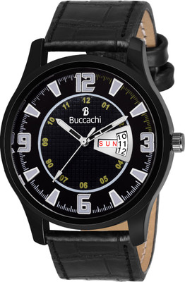 

Buccachi B-G5034-BK-BK Watch - For Men