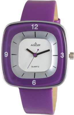 

A Avon Premium Designer White_Purple Dial Watch - For Girls