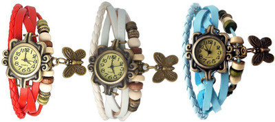 

OpenDeal Stylish Leather Butterfly New Fashion BD0094 Watch - For Women