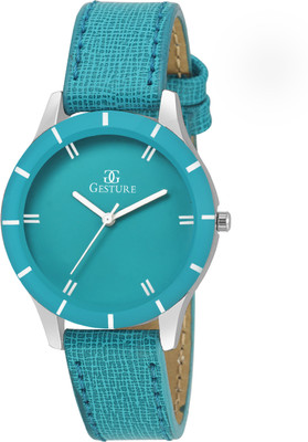 

Gesture 101-Blue Special Exclusive Elegant Watch - For Girls