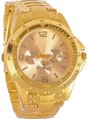 

A&A Golden Analog Watch Watch - For Men