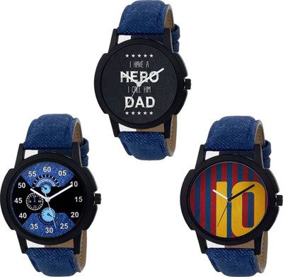 

LEBENSZEIT New Arrival Trendy Fashion Set Of Three Combo Watch For Men & Women Watch - For Boys & Girls
