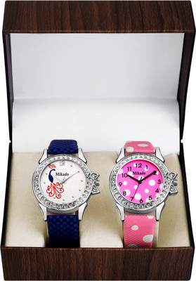 

Mikado Fancy Queen Collection Combo watches for Women and Girls Watch - For Girls