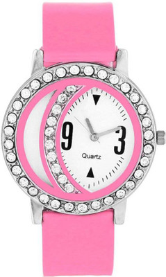 

Swadesi Stuff Black diamond Studded stylish watch 116 Watch - For Women