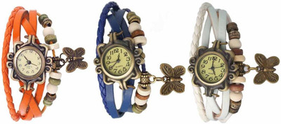 

OpenDeal Stylish Leather Butterfly New Fashion BD0115 Watch - For Women