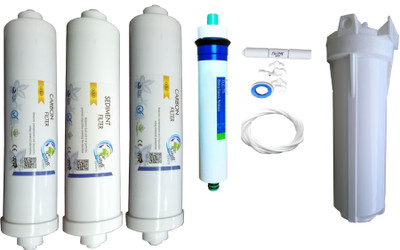 

Earth Ro System 1 Year TLC painter membrane with Inline set Solid Filter Cartridge(0.01, Pack of 9)