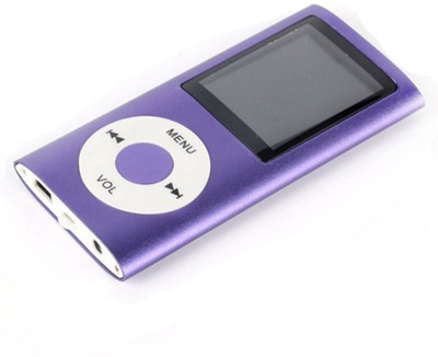 

Lambent MP4 Player With FM/SD Card Support MP4 Player With FM/SD Card Support MP4 Player(Purple, 1.8 Display)