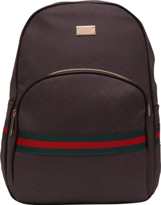 

cidky Cidky401backpack 15 L Backpack(Brown)