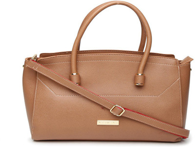 

Addons Twill Lined textured tote Shoulder Bag(Beige, 5 L)