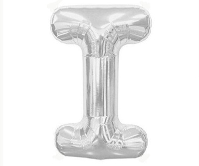 

AMFIN Solid (30 inch) Foil Alphabet Balloon Wedding Party Event Baby Shower Birthday Party Decor Letter " I " Silver Balloon(Gold, Pack of 1)