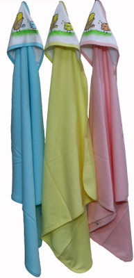

ANNAPURNA SALES Cotton 240 GSM Bath Towel Set(Pack of 3, Multicolor)