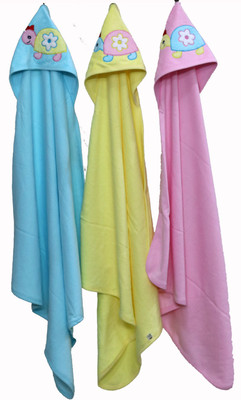 

ANNAPURNA SALES Cotton 240 GSM Bath Towel Set(Pack of 3, Multicolor)