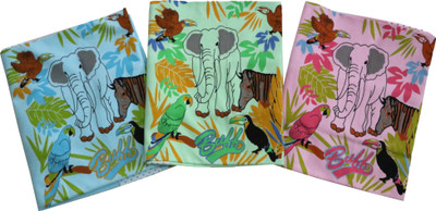 

ANNAPURNA SALES Cotton 240 GSM Bath Towel Set(Pack of 3, Multicolor)