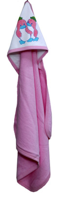 

ANNAPURNA SALES Cotton 240 GSM Bath Towel(Pink)
