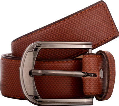 

Exotique Men Casual Tan Artificial Leather Belt