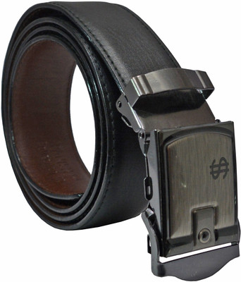 

Sun Shopping Men Formal Black Synthetic Belt