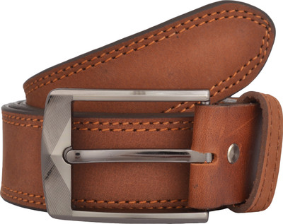 

Exotique Men Casual Tan Genuine Leather Belt