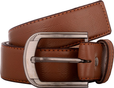 

Exotique Men Casual Tan Artificial Leather Belt