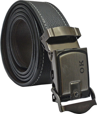 

Sun Shopping Men Formal Black Synthetic Belt