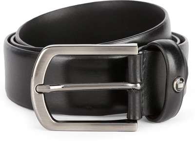 

Louis Philippe Men Black Genuine Leather Belt