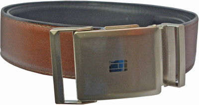 

Sun Shopping Men Formal Brown Synthetic Belt