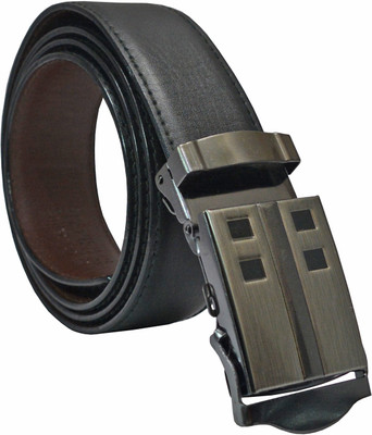 

Sun Shopping Men Formal Black Synthetic Belt