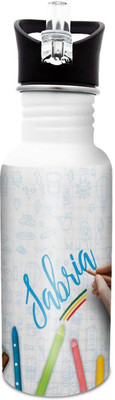 

Hot Muggs Sabria-Crayons 600 ml Sipper(Pack of 1, Multicolor)