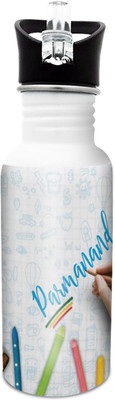 

Hot Muggs Parmanand-Crayons 600 ml Sipper(Pack of 1, Multicolor)