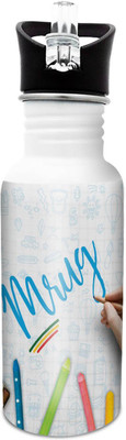 

Hot Muggs Mrug-Crayons 600 ml Sipper(Pack of 1, Multicolor)