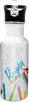 

Hot Muggs Reyna-Crayons 600 ml Sipper(Pack of 1, Multicolor)