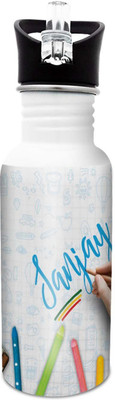 

Hot Muggs Sanjay-Crayons 600 ml Sipper(Pack of 1, Multicolor)